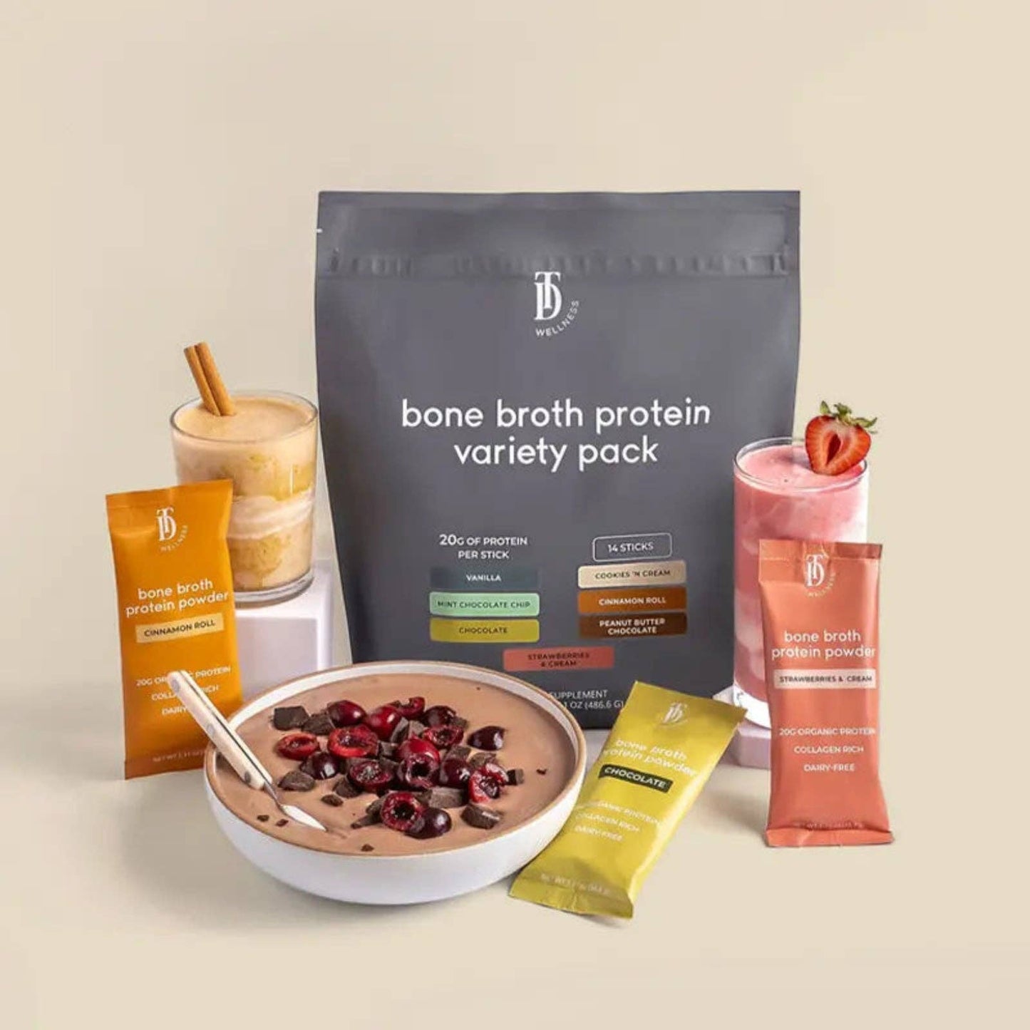 Bone Broth Protein Variety Pack